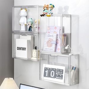商店展示用亚克力收纳盒 防尘展示柜 3 层透明展示柜 用于展示模型 - Product Image 3