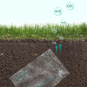 Sac d'expédition biodégradable personnalisé avec logo pour plateforme de marché en ligne, courrier, fret, inventaire, colis - Product Image 2