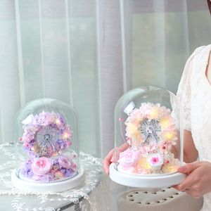 Vente en gros Nouvelles Idées de Produits 2024 Cadeau Saint Valentin Roses Conservées Avec Ferris en Dôme de Verre Pour Cadeau d'Anniversaire - Product Image 5