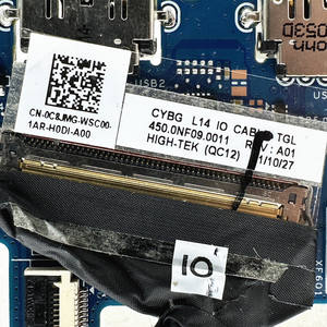 Carte de bouton d'<span class=keywords><strong>alimentation</strong></span> d'origine pour <span class=keywords><strong>Dell</strong></span> <span class=keywords><strong>Latitude</strong></span> 3420 E3420, lecteur de carte USB SD, câble F78FC 0F78FC 203514-1 XGR6C - Product Image 4