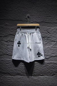 All'ingrosso pantaloni sportivi di lusso elasticizzati in cotone 100% di alta qualità, pantaloncini da uomo essenziali - Product Image 3