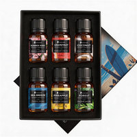10 ml Minyak Aromaterapi Alami Diffuser Minyak Esensial untuk Tidur Lilin Minyak Esensial Grosir Kotak Hadiah Minyak Esensial