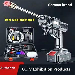 Nettoyeur Haute Pression <span class=keywords><strong>Sans</strong></span> <span class=keywords><strong>Fil</strong></span> Puissant, Pistolet à Eau Rechargeable au Lithium, Outil de Nettoyage Domestique - Product Image 2