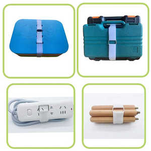 Sangle de connexion Velcro personnalisée 2 en 5 pour rangement et organisation, avec boucle réglable pour valise et bagages - Product Image 3