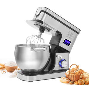 Nuevo Tipo <span class=keywords><strong>de</strong></span> Batidora <span class=keywords><strong>de</strong></span> Pedestal Grande <span class=keywords><strong>de</strong></span> 8L para Cocina, 2000W, Eléctrica Ajustable, con 16 Accesorios para Exteriores - Product Image 1