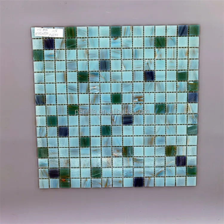 Mosaic Tile300X300 Tuile de mosaïque de piscine Forme carrée pour dosseret de cuisine