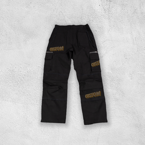 Logotipo personalizado del fabricante, etiqueta privada a juego, recto, ecológico, transpirable, de lona pesada, Jogger de gran tamaño - Product Image 1