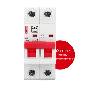CB9-80H Strong competitiveness 1p c25 mcb mccb rccb 3 pole din rail 2p 63a with display