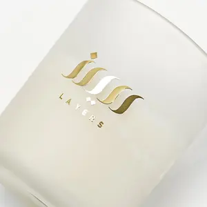 Personalizado Anti Scratch Adesão Marca Palavras Logo Metal Bronzing Prata Quente Transparente Impressão Uv Transferência Adesivos