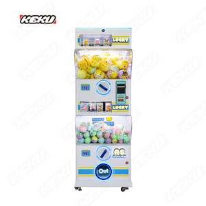 เครื่องจำหน่ายแคปซูลกาชาปองโลหะ KEKU พร้อมฟังก์ชัน SDK สำหรับผู้เล่น 2 คน ความจุ 150-200 ชิ้น ใช้ไฟ 110V/220V เครื่องขายของเล่นแคปซูลญี่ปุ่น - Product Image 1