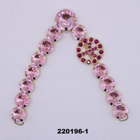 Diamant Chaussures Charmes Lacets Boucle Métal Brillant Strass Lacets Décorations Logo Personnalisé Chaussures Accessoires Clips Chaussures