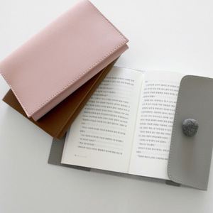 Korean-style minimalist PU leather <b>notebook</b> cover, high-value diary cover, portable, detachable <b>notebook</b> protective cover - Product Image 1