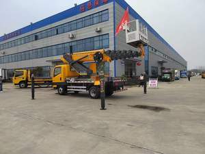 <span class=keywords><strong>Plataforma</strong></span> de Trabajo Aérea Howo de 35 Metros, <span class=keywords><strong>Plataforma</strong></span> de Trabajo Aérea con Brazo Telescópico Hidráulico 4x2, Utilizada para Instalación de Publicidad - Product Image 5