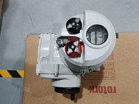 Actionneur électrique Rotork série IQ, corps de vanne à boisseau sphérique Fisher, personnalisable OEM, construction en alliage de haute qualité, AC/DC 220V/380V