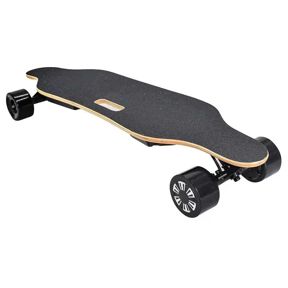 Leistungs starker Motor SYL-06 Langes Brett 4 Rad 4AH Geschwindigkeit 40 KM/H Off Road Mit Fernbedienung Elektrisches Skateboard