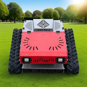 Cortadora de Césped Multifuncional con Control Remoto, Robot Cortacésped de Giro Cero, Desbrozadora de Martillos - Product Image 4