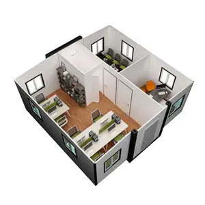 20ft 40ft 2 3 Bedroom Low Price Modern Granny Flat Tiny Houses Expandable Container House Home