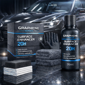 GRAPHONEX ผลิตภัณฑ์เพิ่มประสิทธิภาพพื้นผิวกราฟีน 20H 70มล. |   เงาสูงพิเศษ |   ความแข็งของคริสตัล |   สารเคลือบสีรถยนต์ระดับมืออาชีพ |   ง่าย - Product Image 5