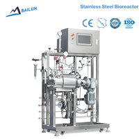 Biorreactor de Estado Sólido de 50L, 100L, 200L, 300L, 500L, Fermentador, Recipiente a Presión, Control PLC, Control de Humedad, Trichoderma, Bacillus
