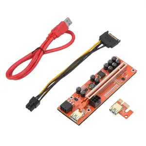 Видеокарта PCIE V010X, кабель-удлинитель, USB 3,0, 1X до 16X
