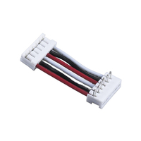 Faisceau de câblage stéréo, 12V, 16AWG, pour bras robotique, borne à enfoncer, isolé au silicone, conforme RoHS, noir et rouge