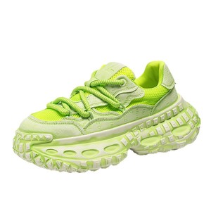 Nuevos zapatos deportivos casuales de verano para adolescentes con suela gruesa y parte superior de malla para todas las estaciones. - Product Image 6