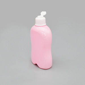 Plastic Cosmetic <b>Bottle</b> 200ml Press Pump <b>Squeeze</b> <b>Bottle</b> For Cosmetic Packaging Round Shape PP Material - Product Image 4
