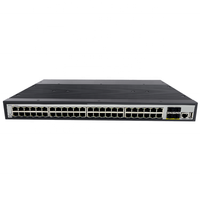 Conmutador de Seguridad de Red Administrado L3, 48+4 Puertos 10G, Conmutador de Control, 1 Puerto USB, Conmutador Ethernet Industrial para Rack