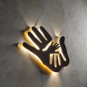 3D thép không gỉ số và chữ cái ký sáng ánh sáng nhà số kim loại Backlit chiếu sáng LED Nhà Số - Product Image 6