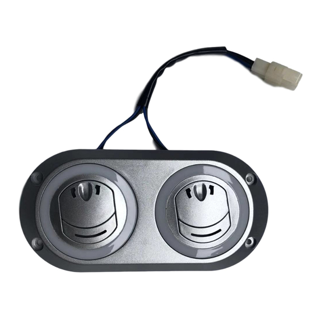 High Quality coach / Bus air Outlet Vent with LED Light