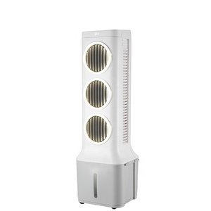 Enfriador de <span class=keywords><strong>aire</strong></span> portátil moderno de 60W <span class=keywords><strong>con</strong></span> tanque de <span class=keywords><strong>agua</strong></span> y luces de cinta Bomba de enfriador de <span class=keywords><strong>aire</strong></span> para habitación - Product Image 1