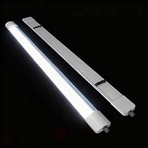 Lampu LED Tri-proof Industri 2FT 4FT 6FT 18W 36W 45W untuk Bengkel, Tahan Air, Kedap Uap, Rating IP65 untuk Garasi, Pilihan Peredupan - Product Image 3