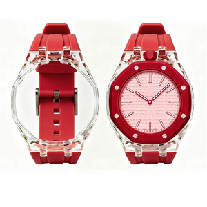 Correa de Silicona Transparente para Reloj de Bolsillo <span class=keywords><strong>Swatch</strong></span> AP Royal Pop, Correa Deportiva para Reloj de Pulsera - Product Image 3