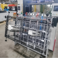 Nouvelle machine automatique de fabrication professionnelle de boîtes de hamburgers de restauration rapide pour boîtes de repas