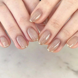 <span class=keywords><strong>Uñas</strong></span> Postizas Francesas al por Mayor, <span class=keywords><strong>Ovaladas</strong></span>, Almendradas, <span class=keywords><strong>Cortas</strong></span>, Medianas, Estilo Simple, <span class=keywords><strong>Uñas</strong></span> con Punta Francesa, Manicura Acrílica - Product Image 5