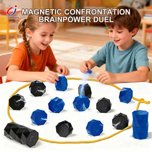 Juego de Ajedrez Magnético <span class=keywords><strong>para</strong></span> Niños Chengji, 34 Piezas, Juego de Ajedrez Magnético Octagonal con Piedras - Product Image 2