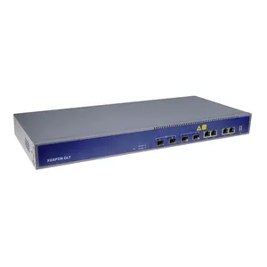 GPON OLT 2 * XG/XGS PON + 2 * Ge + 2 * SFP/(SFP +) perlengkapan Terminal garis optik Porta