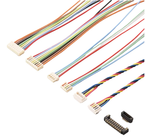 Kabel Terminal Piercing Kustom Multi-spesifikasi Jarak Antar Kabel Tunggal Ganda 2-12P Kabel Harness Elektronik untuk Headset - Product Image 1