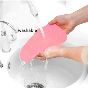 <span class=keywords><strong>Stivali</strong></span> Impermeabili Unisex per Adulti Durevoli Scarpe da Pioggia <span class=keywords><strong>in</strong></span> Silicone Antiscivolo <span class=keywords><strong>con</strong></span> <span class=keywords><strong>Cerniera</strong></span> per Esterno Inverno Estate Neve alla Moda <span class=keywords><strong>con</strong></span> Soletta <span class=keywords><strong>in</strong></span> EVA - Product Image 4