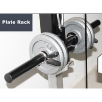 Rack de Potencia Multifuncional de Acero con Banco de Pesas, Soporte para Sentadillas y Máquina de Gimnasio con Cable Cruzado para Uso Comercial