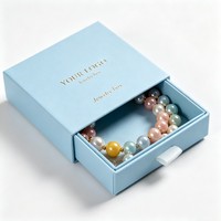 Boîte cadeau rigide haut de gamme personnalisée avec étui, boîte à bijoux pour le design de votre logo de marque, pour l'emballage de détail et d'entreprise
