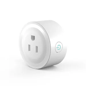 Drahtloser US-Standard Smart Socket Mini WiFi Smart Plug für Tuya Smart Life Google Home Alexa