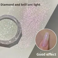 Poudre à ongles SH Bestseller Effet Miroir Blanc Clair de Lune Chrome Pailleté Haute Brillance Aurore Métallique Ciel Étoilé Pigment Ultra-Fin