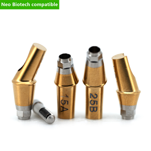 Neo Biotech supir bersudut dengan sekrup OEM ODM 1.2mm obeng Hex semen mempertahankan implan gigi Abutment dalam persediaan 24 jam pengiriman cepat - Product Image 1