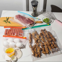 Sacs refermables à glissière de qualité alimentaire, résistants à l'humidité, pour aliments pour bébés, emballage personnalisé en gros pour marques