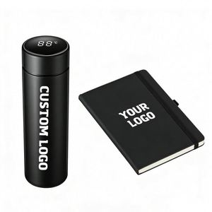 <b>Leather</b> <b>Notebook</b> Logo Wholesale Business Gift Pu A5/<b>A4</b>/A6 Personalized Printing Custom Promotional Gifts - Product Image 1