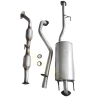 Système d'échappement OEM 84450-14021, silencieux catalytique, tuyaux d'échappement en acier inoxydable pour Toyota Hilux Pickup