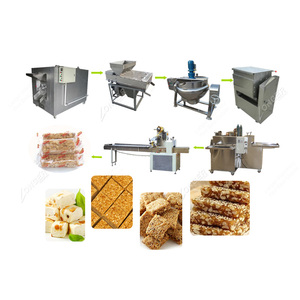 Tự Động Thép Không Gỉ Đậu Phộng Giòn Làm Protein Ngũ Cốc Muesli Thanh Dây Chuyền Sản Xuất - Product Image 1