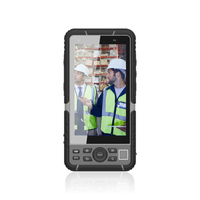 R60 Android 13 PDA Industrial Portátil de 5.5 Pulgadas, Batería de 9000 mAh, 8 GB de RAM, WiFi, Lector de Códigos QR, UHF, RFID, Escáner Robusto Profesional