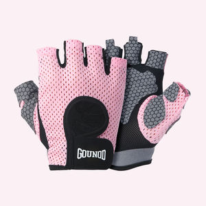 Logotipo personalizado de alta calidad Gimnasio Entrenamiento Fitness Guantes de levantamiento de pesas para hombres y mujeres Guantes deportivos de gimnasio - Product Image 2